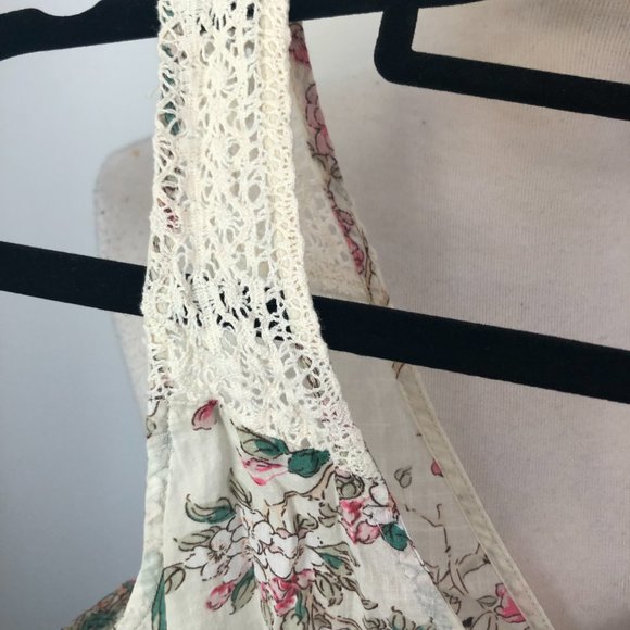 Zimmermann Cream Floral Sleeveless Cott on Play Suit Size 8 - Picture 6 of 15